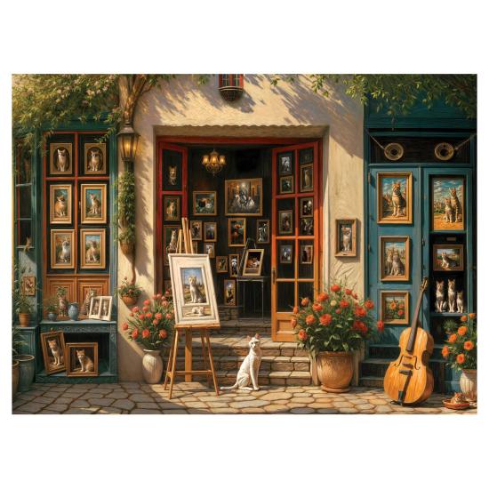 Puzzle Anatolian Galería De Gatos 1000 Peças