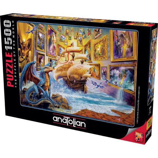 Puzzle da Galeria dos Dragões da Anatólia 1.500 peças