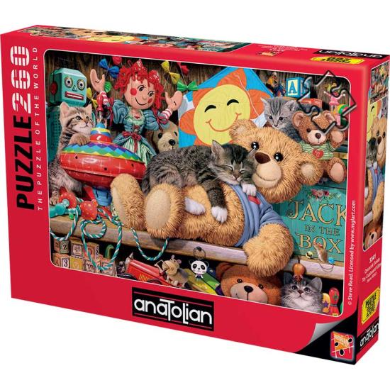 Puzzle Anatolian Gatinho no Armário de Brinquedos 260 pçs