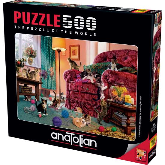 Puzzle Anatolian Gatinhos Safados de 500 peças