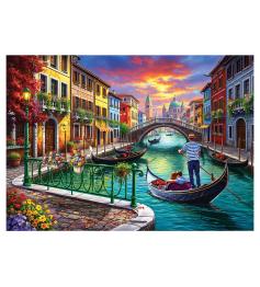 Puzzle Anatolian Gôndola preta XXL de 700 peças