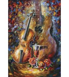 Puzzle Anatolian Guitarras e Violinos de 500 peças
