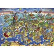 Puzzle Anatolian Marcos da Europa 1.500 peças