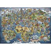Puzzle Anatolian Marcos Mundiais de 3.000 peças
