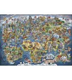 Puzzle Anatolian Marcos Mundiais de 3.000 peças