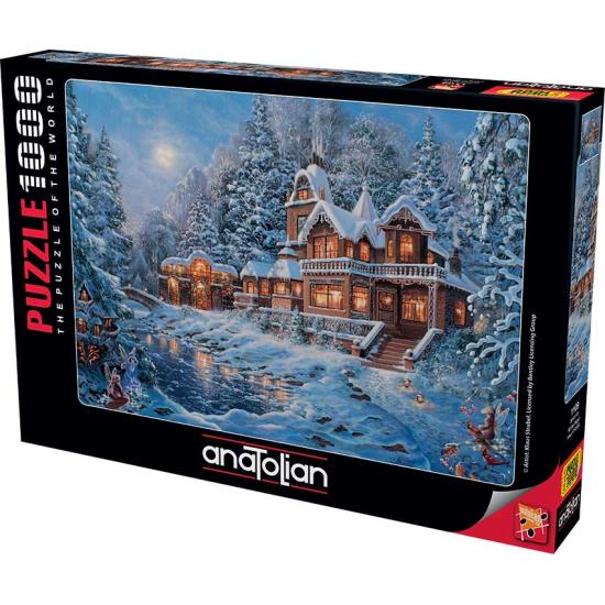 Puzzle Anatolian Inverno Mágico de 1000 peças