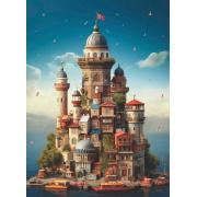 Puzzle Anatolian Kız Kulesi de 1000 Peças