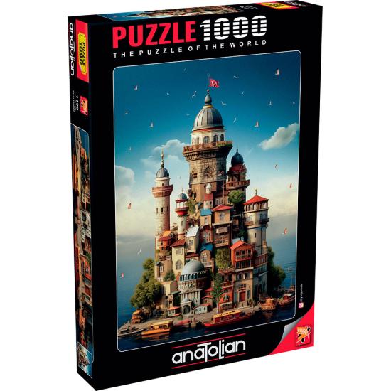Puzzle Anatolian Kız Kulesi de 1000 Peças