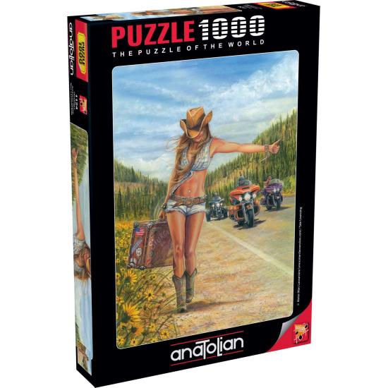 Puzzle Anatolian A Mochileira 1000 Peças