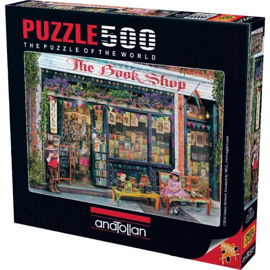 Puzzle Anatolian A Biblioteca de 500 Peças Puzzle Anatolian A Biblioteca de 500 Peças