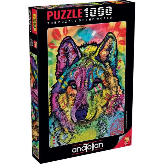 Puzzle Anatolian O Olhar do Lobo 1000 Peças