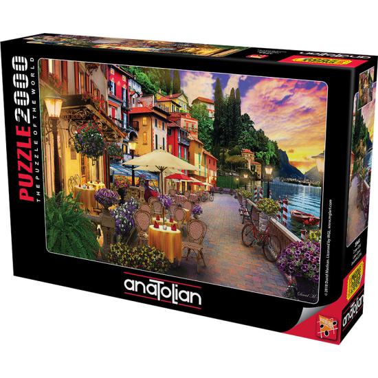 Puzzle Anatolian Lake Como Itália 2000 Peças