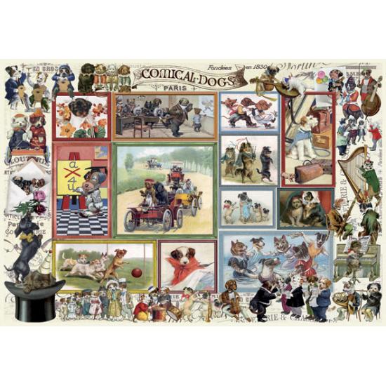 Puzzle Anatolian Gatinhos e Cachorros Engraçados 2 x 50