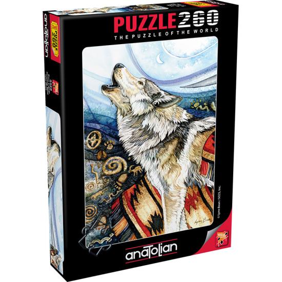 Puzzle Anatolian Lobo Uivante de 260 Peças