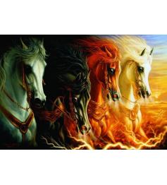 Puzzle Anatolian Os Quatro Cavalos do Apocalipse 2000 P