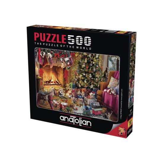 Puzzle Anatolian Manhã de Natal 500 peças