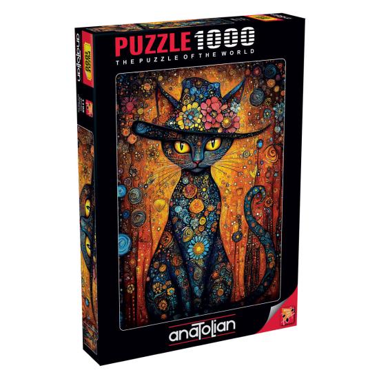 Puzzle Anatolian Gato Mágico 1000 Peças