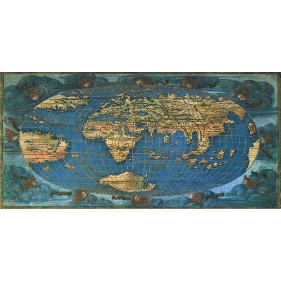 Mapa do mundo do Puzzle Anatolian 1508 de 1500 peças
