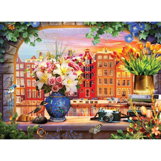 Puzzle Anatolian Amsterdã de 1000 Peças Puzzle Anatolian Amsterdã de 1000 Peças