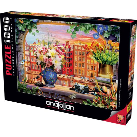 Puzzle Anatolian Amsterdã de 1000 Peças Puzzle Anatolian Amsterdã de 1000 Peças