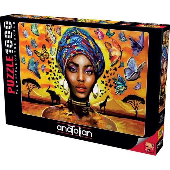 Puzzle Anatolian Mulher Africana de 1000 peças