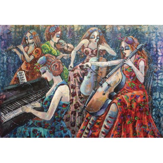 Puzzle Anatolian Notas de Cheias de Cores 2 x 500 peças