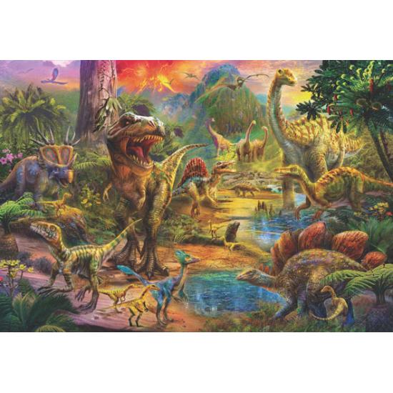 Puzzle Anatolian Paisagem de Dinossauros de 500 peças Puzzle Anatolian Paisagem de Dinossauros de 500 peças