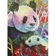 Puzzle Anatolian Panda Arco-Íris de 1000 Peças