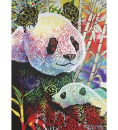 Puzzle Anatolian Panda Arco-Íris de 1000 Peças
