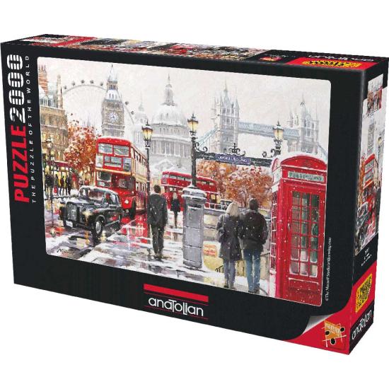 Puzzle Anatolian Andar por Londres de 2000 Peças