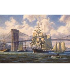 Enigma da Anatólia Passando Navios na Ponte do Brooklyn 2000