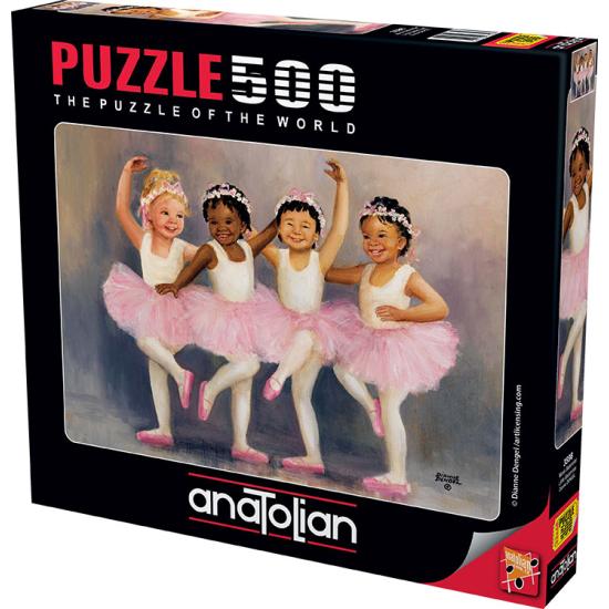 Puzzle Anatolian Pequenas Dançarinas 500 Peças Puzzle Anatolian Pequenas Dançarinas 500 Peças