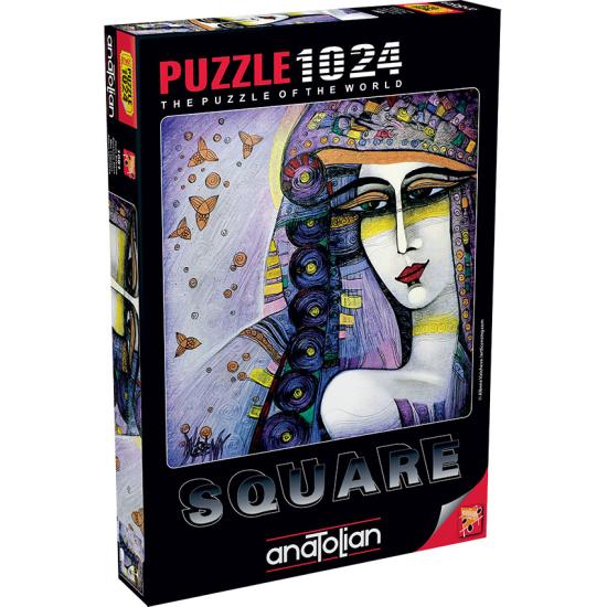 Puzzle de olhar profundo da Anatólia, formato quadrado 10