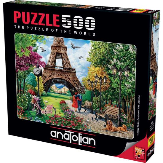 Puzzle Anatolian Primavera em Paris de 500 peças