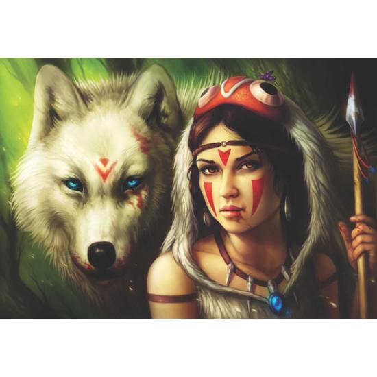 Puzzle Anatolian Princesa Guerreira de 500 peças