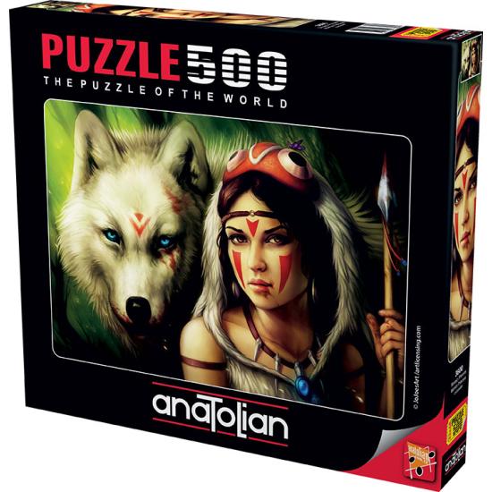 Puzzle Anatolian Princesa Guerreira de 500 peças