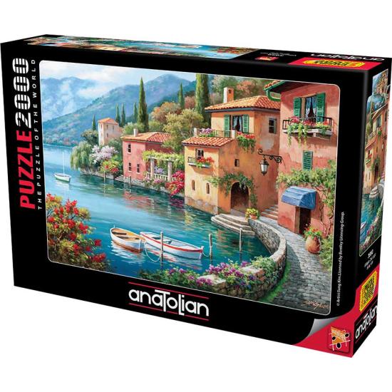 Puzzle Anatolian Village by the Lake 2000 peças