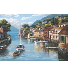 Puzzle Anatolian Vila Costeira de 500 peças