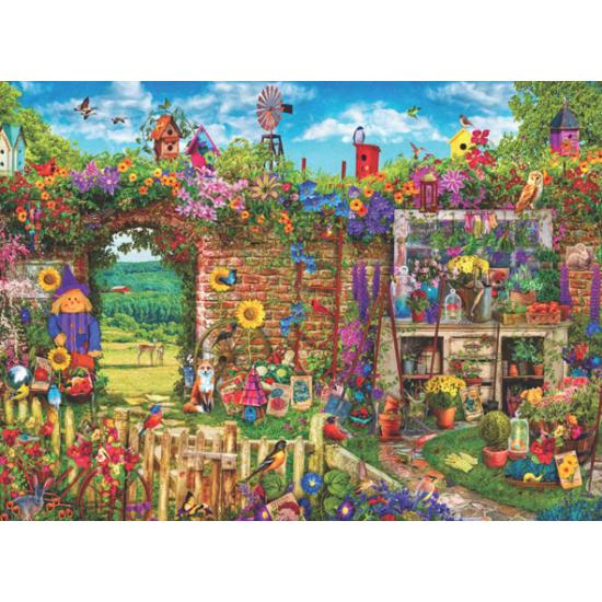 Puzzle de 1.000 peças do portão do jardim da Anatólia Puzzle de 1.000 peças do portão do jardim da Anatólia