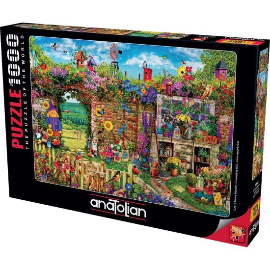 Puzzle de 1.000 peças do portão do jardim da Anatólia Puzzle de 1.000 peças do portão do jardim da Anatólia