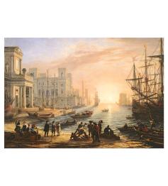 Puzzle Anatolian Porto Marítimo Ao Pôr Do Sol de 2000 peças