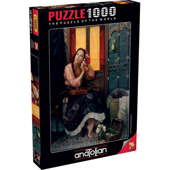 Puzzle Anatolian Rosa Carmesim de 1.000 peças
