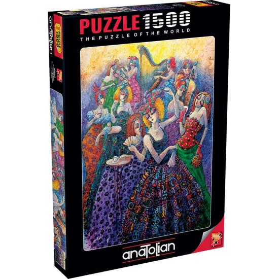 Puzzle Anatolian Salão Romântico da 1.500 pçs Puzzle Anatolian Salão Romântico da 1.500 pçs
