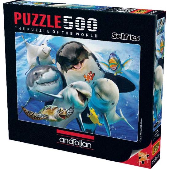 Puzzle Anatolian Selfie no Oceano 500 Peças