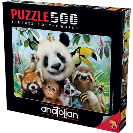 Puzzle Anatolian Selfie no Zoológico 500 Peças