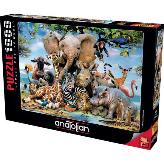 Puzzle Anatolian Sorriso Africano de 1000 peças