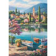 Puzzles Anatolian Tarde no Lago do Povo de 500 Pieces