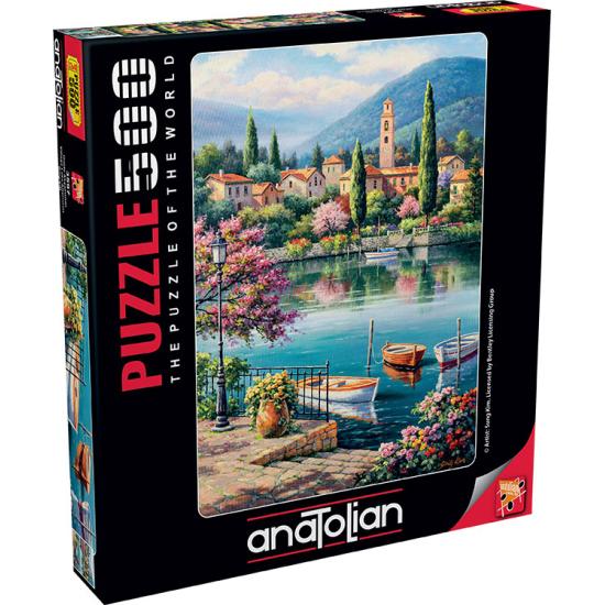 Puzzles Anatolian Tarde no Lago do Povo de 500 Pieces