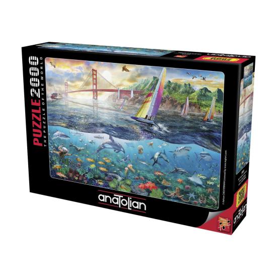 Puzzle Anatolian Tesouros do ar livre de 2000 peças