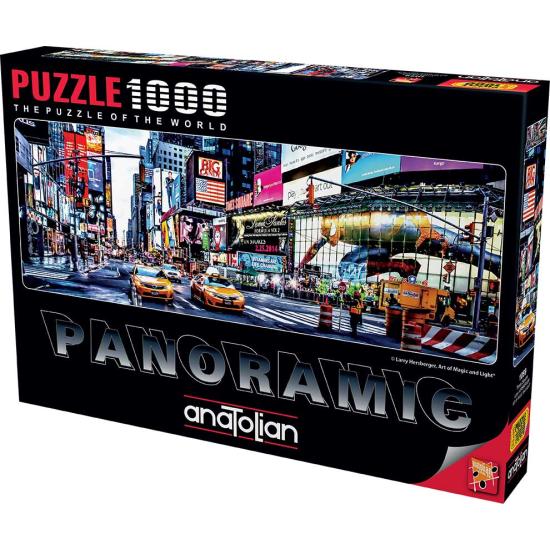 Puzzle Anatolian Times Square Panorâmico de 1.000 peças Puzzle Anatolian Times Square Panorâmico de 1.000 peças